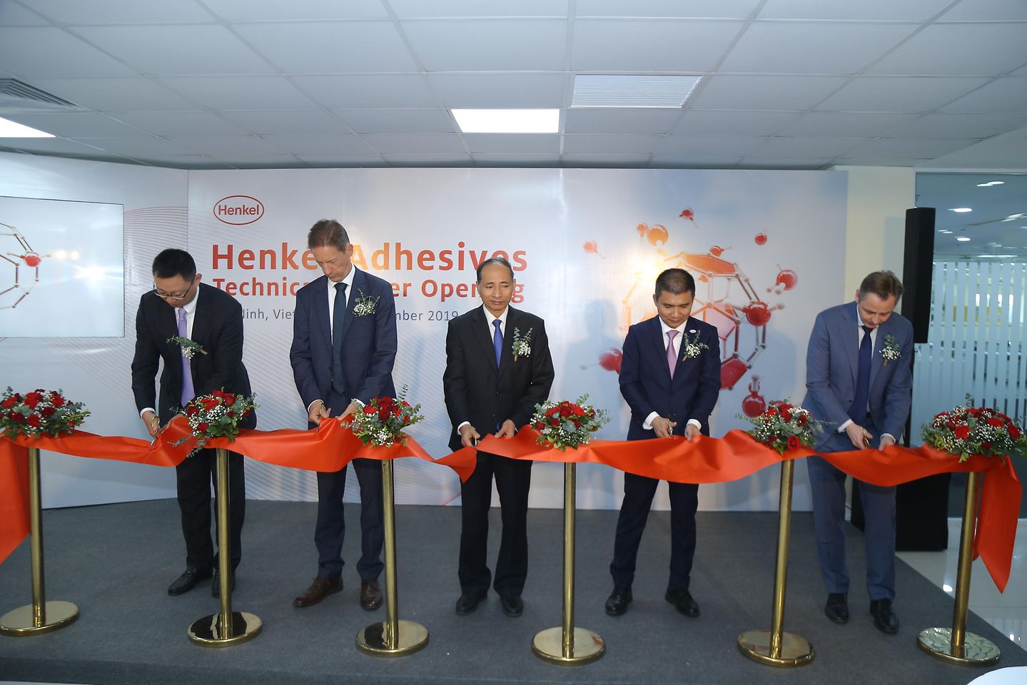 Opening ceremony of the new Henkel Adhesives Technical Center in Vietnam 