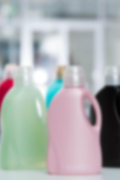 Perwoll reycling bottles