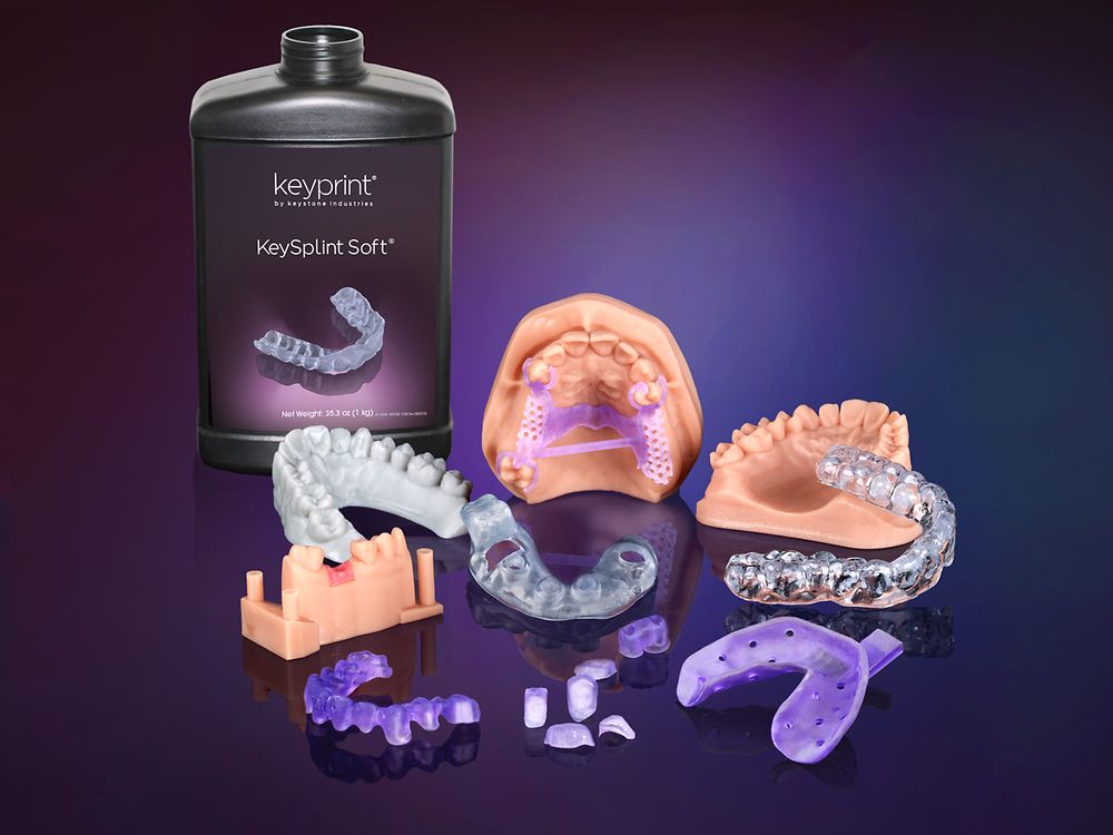 Customized dental solutions marketed under the KeyPrint brand