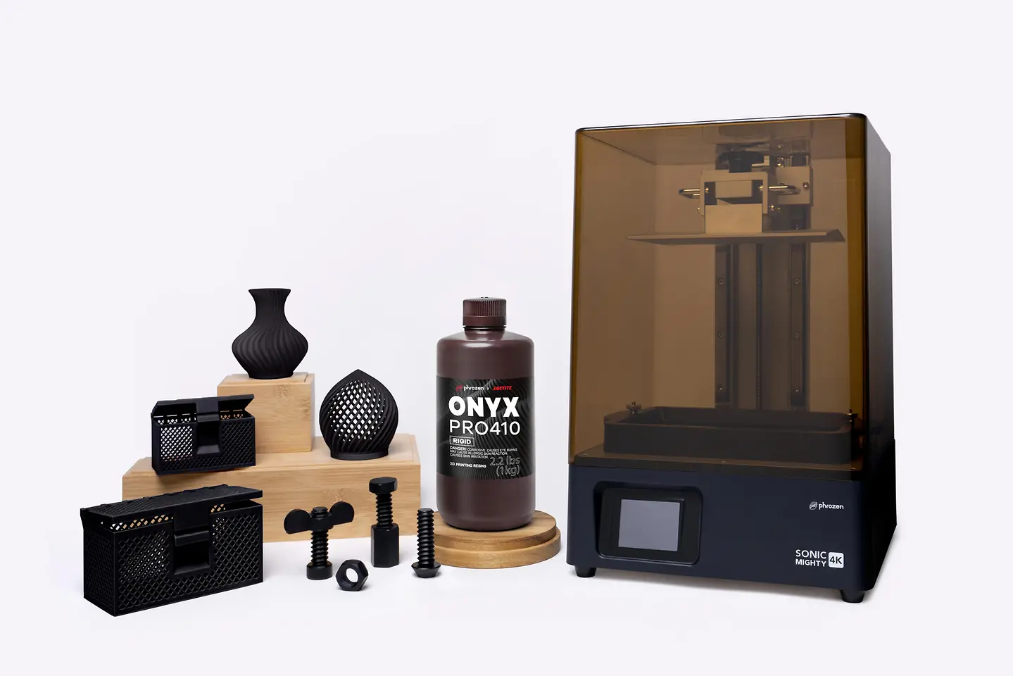 Phrozen and Henkel collaborate to drive the LCD 3D printing for professionals, hobbyists and enthusiasts across markets.