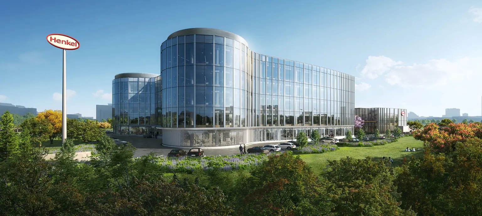 Innovation Center, Shanghai: gli esterni moderni e modulari si caratterizzano per il look elegante