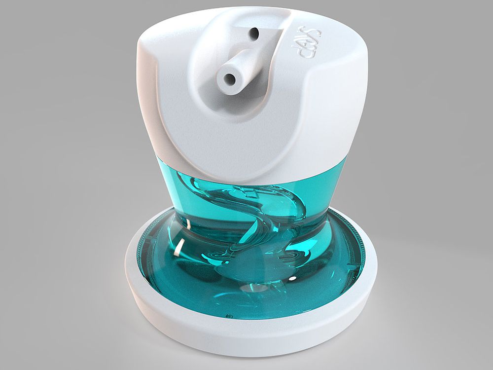 3D printed SKOP telemedicine stethoscope 