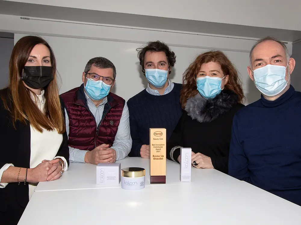 
Givaudan was awarded the second prize in the “Best Innovation Contributor Beauty Care 2021”.