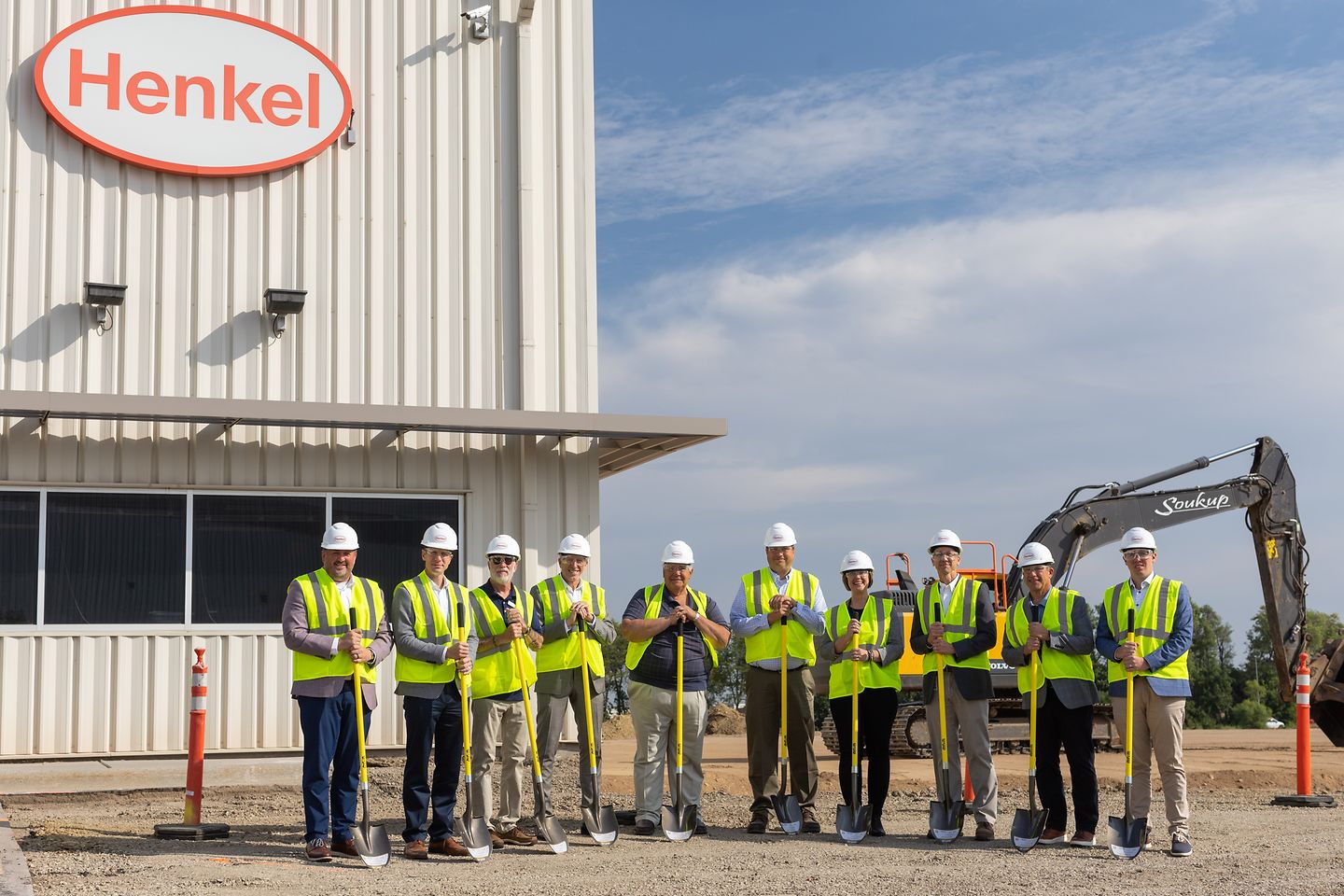 Henkel Adhesive Technologies has begun construction for the expansion of its Brandon, South Dakota facility
