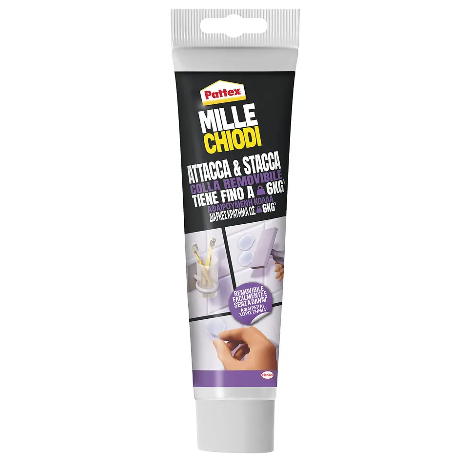 Confezione Pattex Millechiodi Attacca & Stacca