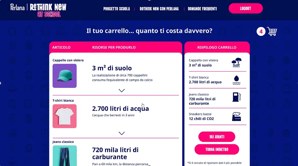 Gioco Rethink Shop di Perlana