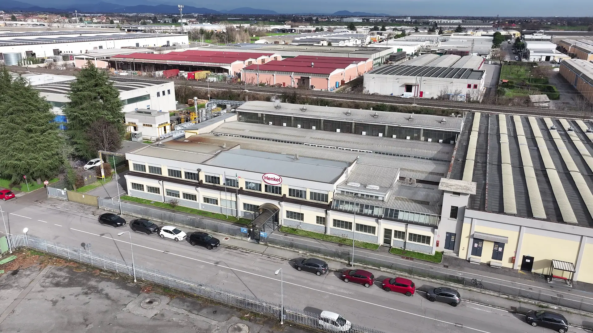 Henkel Zingonia 60 anni veduta aerea