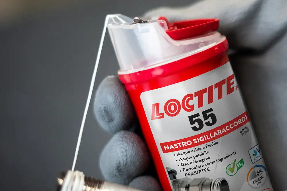 LOCTITE 55 per sigillatura impianti termoidraulici