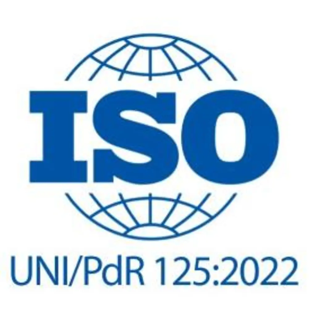 Logo ISO UNI/PdR 125