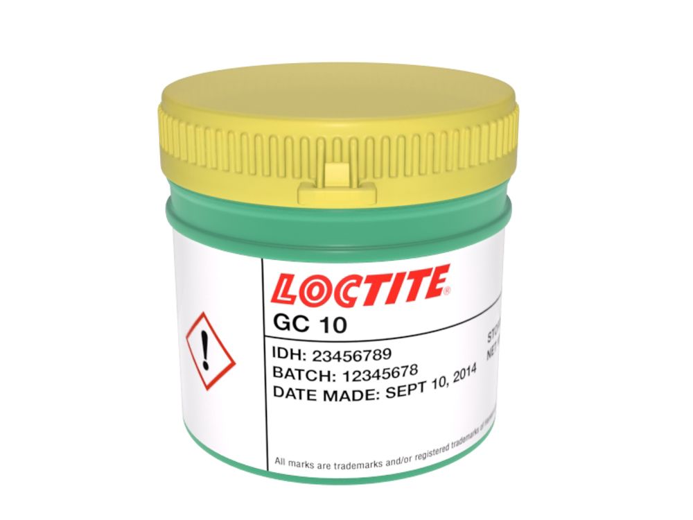 La pasta saldante Loctite GC10
