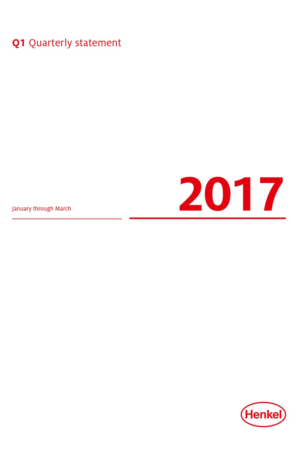 Relazione trimestrale Q1/2017 (Cover)