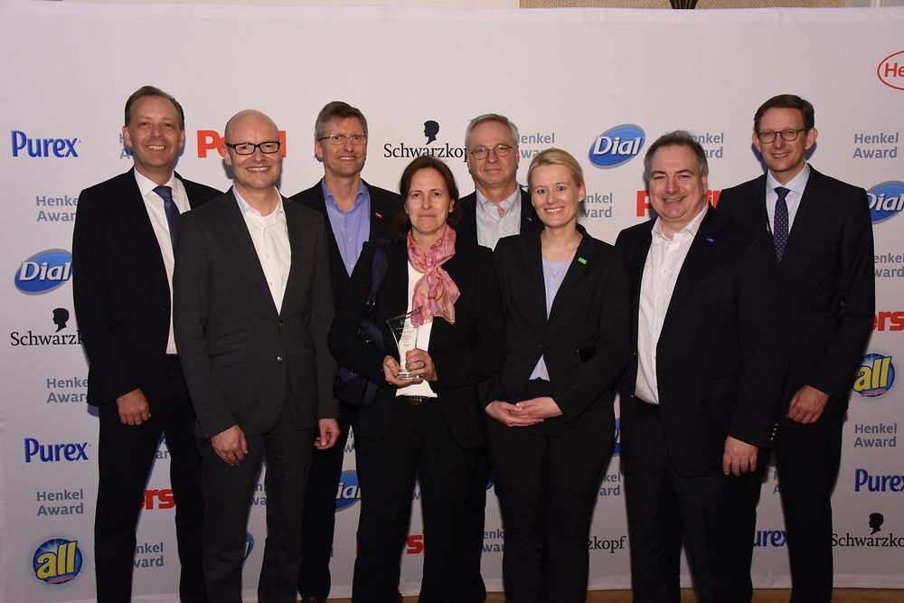 
Best Innovation Contributor Laundry & Home Care / BASF (runner-up): Thomas Holenia, Arndt Scheidgen, Thomas Greindl, Anja Winkler, Andrés Jaffé, Kathrin Hein, Hans Reiners, Michael Dreja
