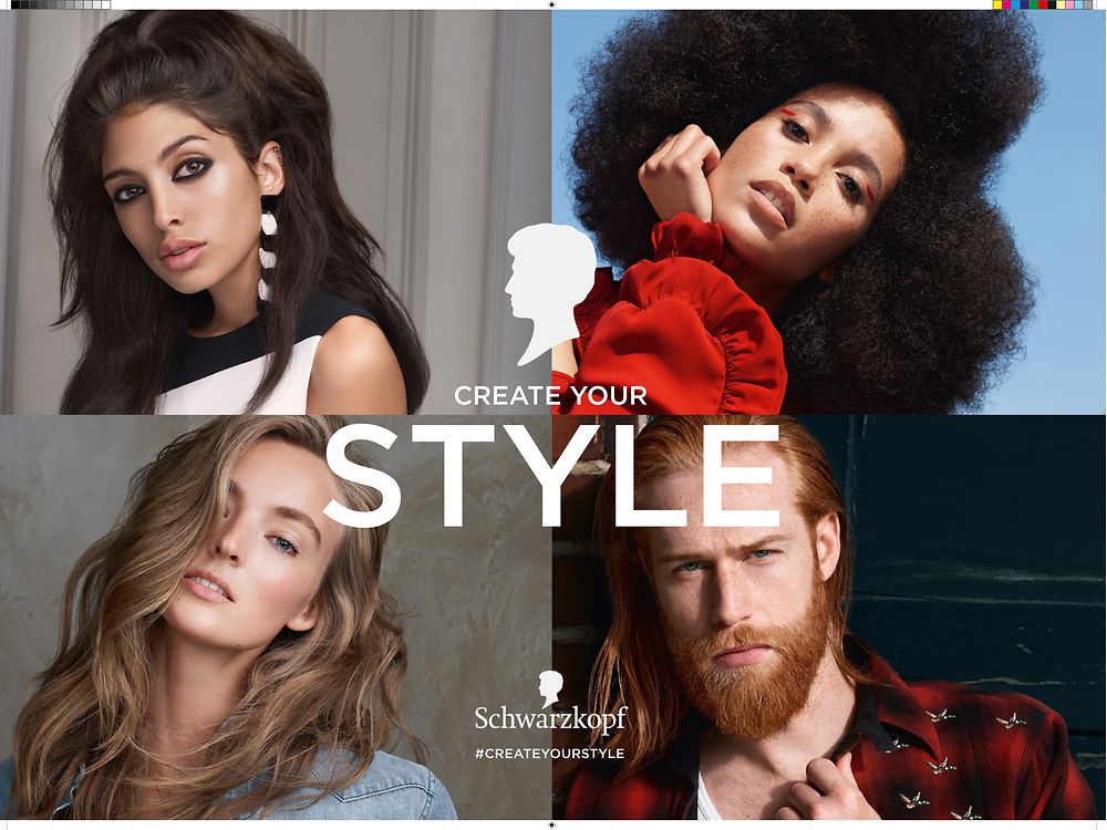 Schwarzkopf is celebrating its 120th anniversary and redefines beauty with the new campaign #createyourstyle.